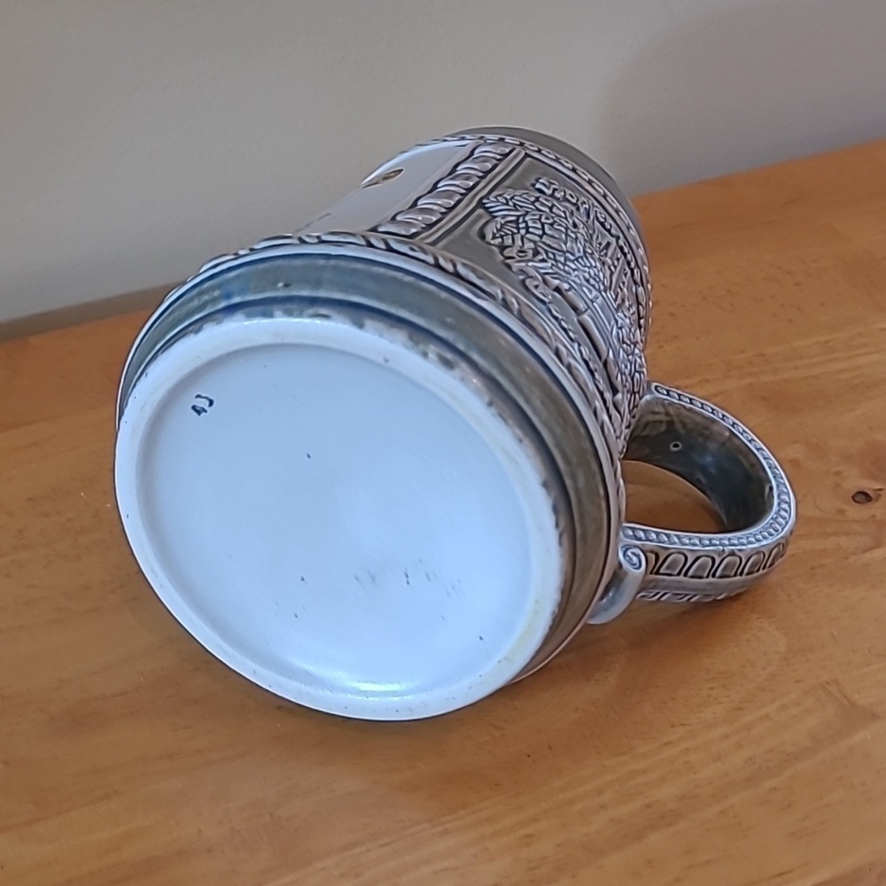 VINTAGE 1987 German Wandertage (Hiking Day) Nemmenich Stein Tankard - Picture 11 of 16